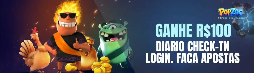 POPZOE Promoções banner